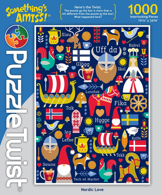 Nordic Love: 1,000 Piece Puzzle