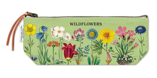 Cavallini Vintage Mini Pouch Wildflowers