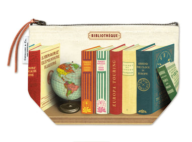 Cavallini Vintage Pouch Library Books