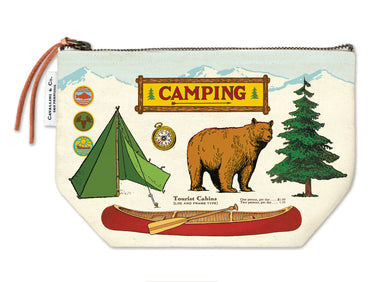 Cavallini Vintage Pouch Camping