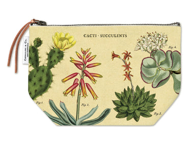 Cavallini Vintage Pouch Succulents