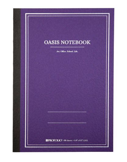 Itoya Profolio Oasis Notebook A5 Purple