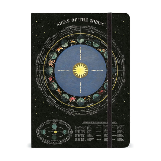Cavallini Large Notebook Zodiac