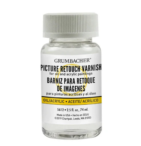 Grumbacher Picture Retouch Varnish 2.5 oz.