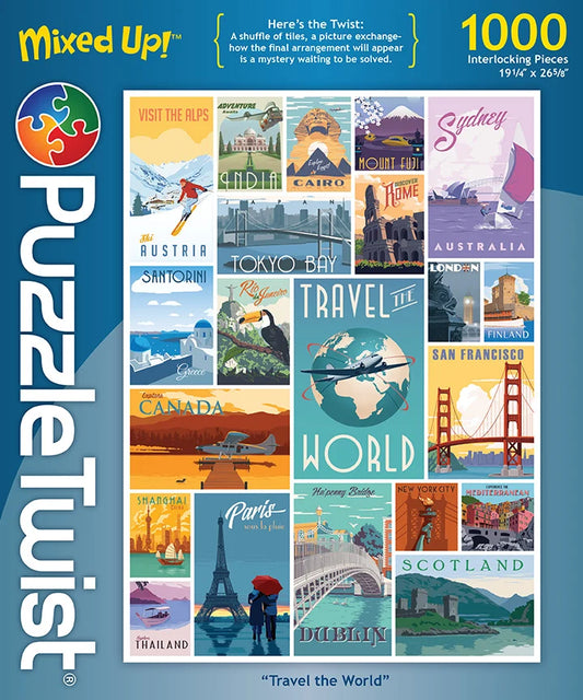 Travel the World: 1,000 Piece Puzzle