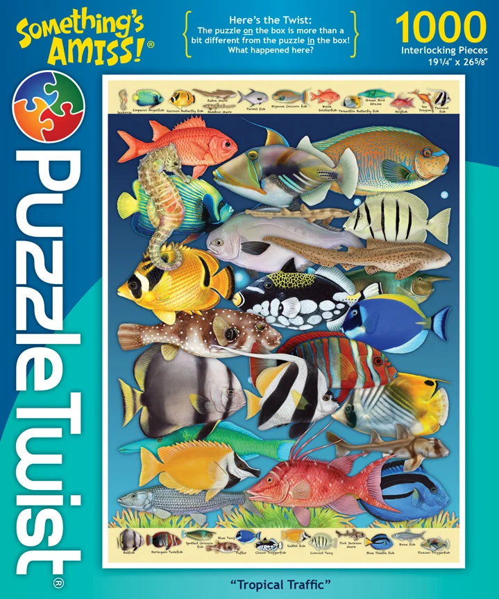 Tropical Traffic: 1,000 Piece Puzzle