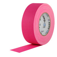 Pro Gaffers Cloth Tape Fluorescent Pink 1 Inch x 25 Yards