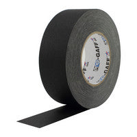 Pro Gaffers Cloth Tape Black 2 Inch x 25 Yards