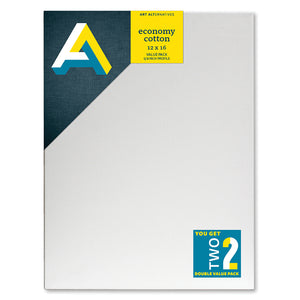 Economy Cotton Canvas 12x16 2 Pack 5/8in Profile