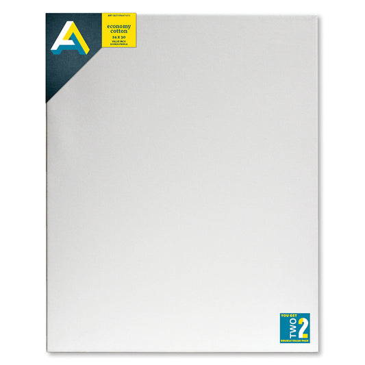 Economy Cotton Canvas 24x30 2 Pack 5/8in Profile