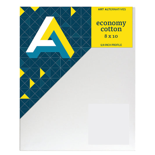 Economy Cotton Canvas 8x10  8 Pack 5/8in Profile