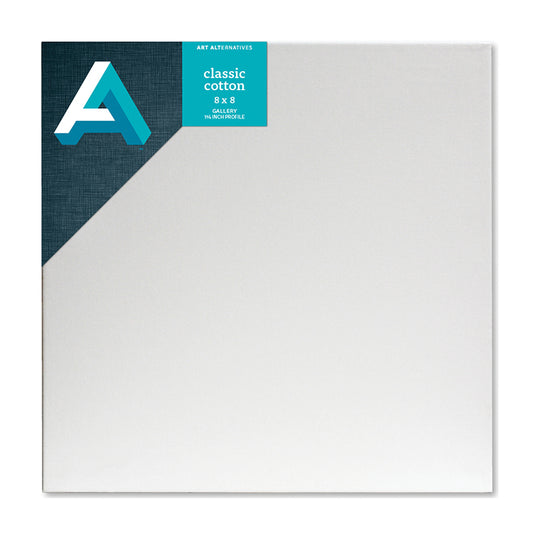 Classic Cotton Gallery Canvas 8x8