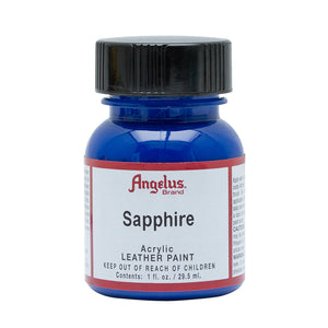 Angelus Leather Paint Sapphire 1oz Bottle