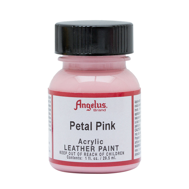 Angelus Leather Paint Petal Pnk 1oz Bottle