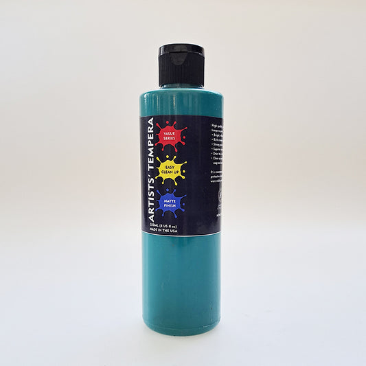 Art Materials Artists Tempera Paint 8oz Turquoise