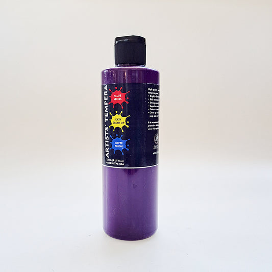 Art Materials Artists Tempera Paint 8oz Violet