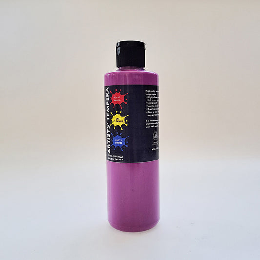Art Materials Artists Tempera Paint 8oz Fluorescent Violet