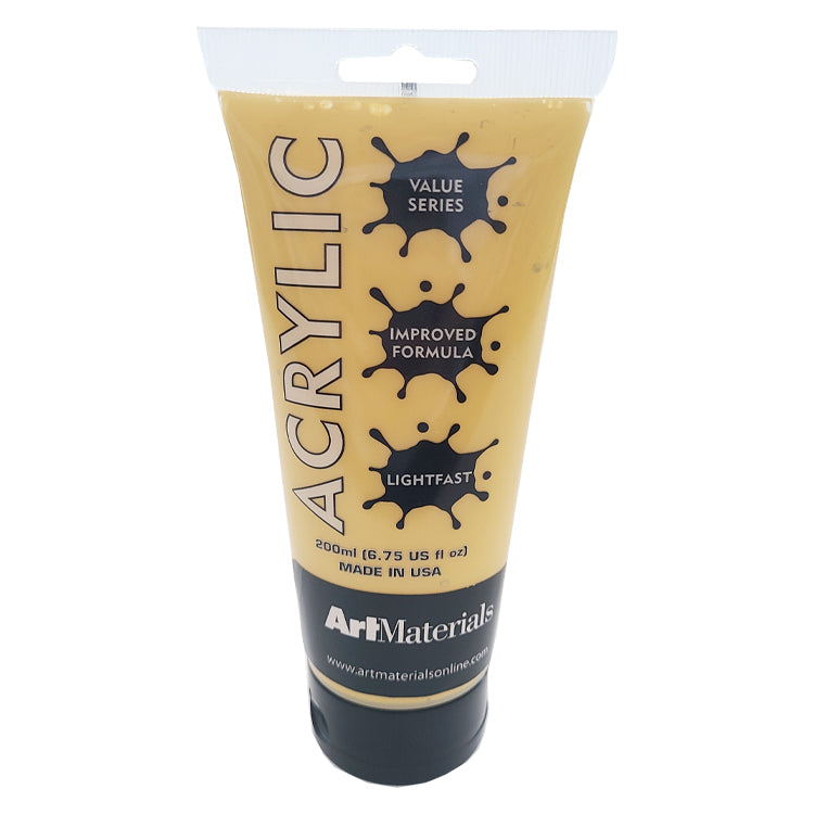 Art Materials Acrylic 200ml Naples Yellow