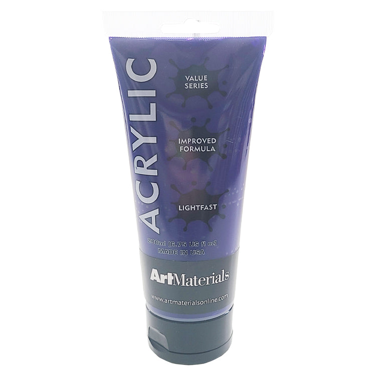 Art Materials Acrylic 200ml Dioxazine Purple