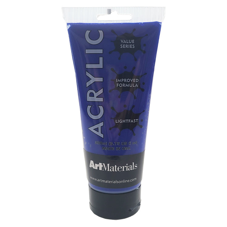Art Materials Acrylic 200ml Ultramarine Blue