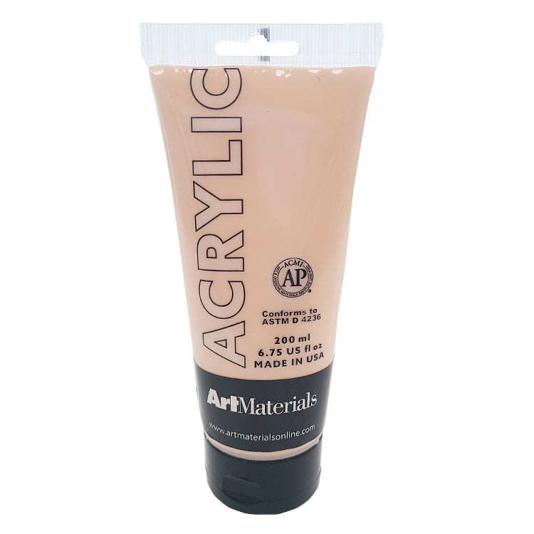 Art Materials Acrylic 200ml Light Portrait Pink