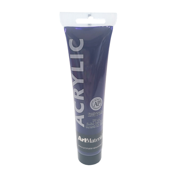 Art Materials Acrylic 75ml Dioxazine Purple