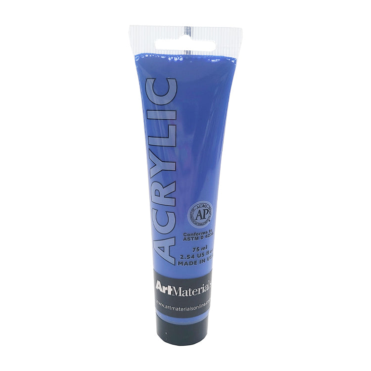 Art Materials Acrylic 75ml Cobalt Blue Hue