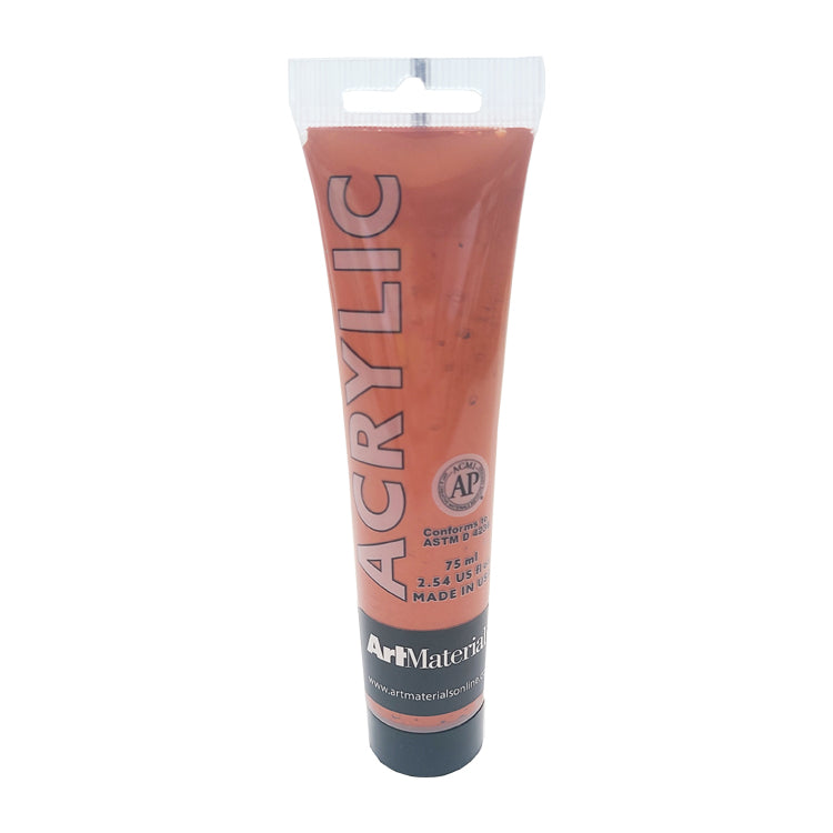 Art Materials Acrylic 75ml Copper