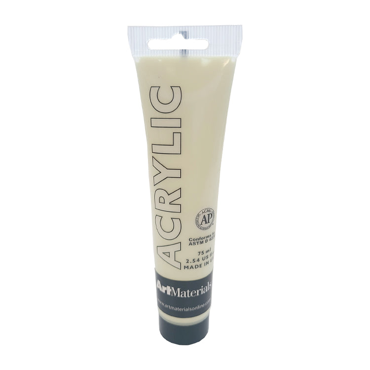 Art Materials Acrylic 75ml Glow In The Dark