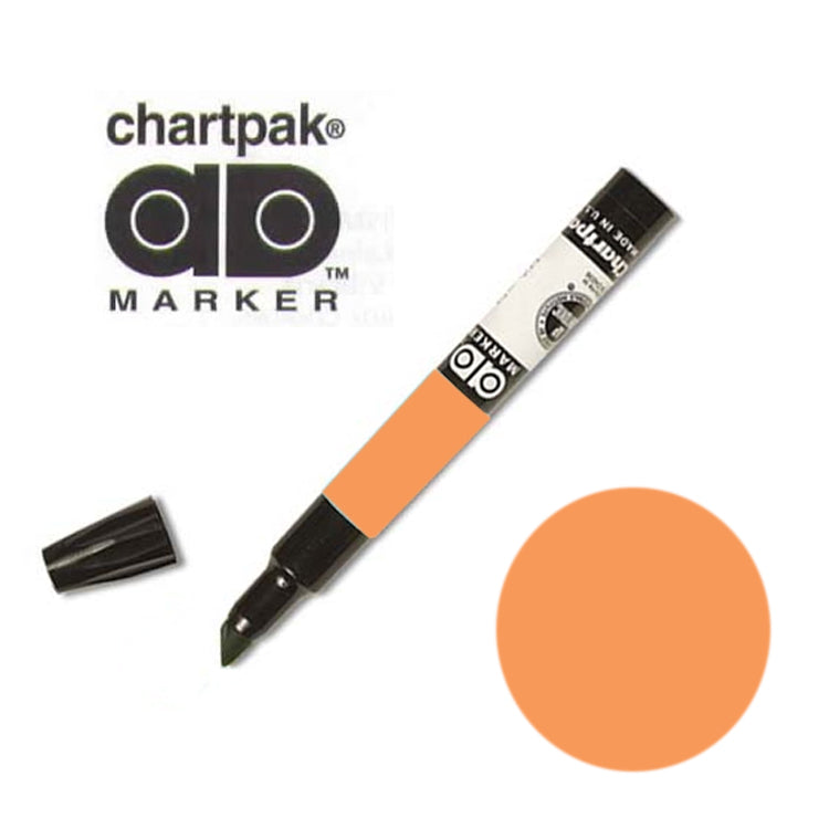Chartpak Ad Marker Chrome Orange ⚠️