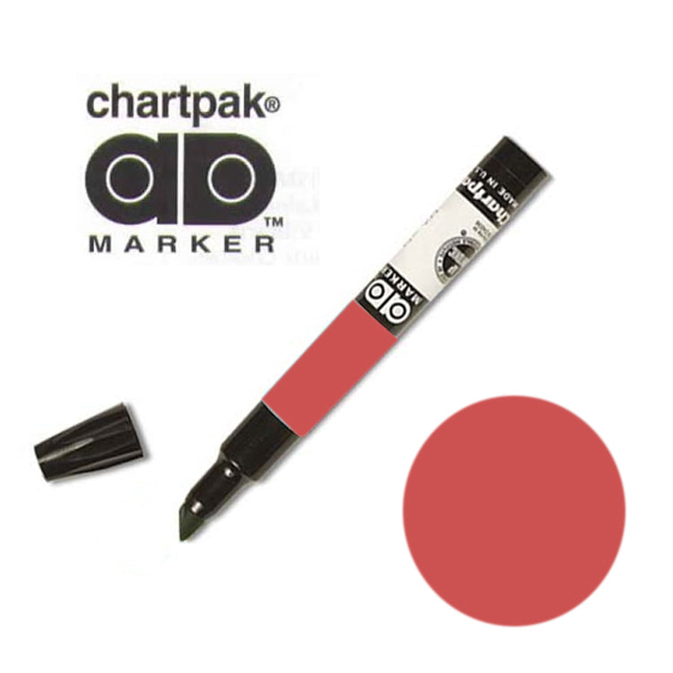 Chartpak Ad Marker Life Red ⚠️