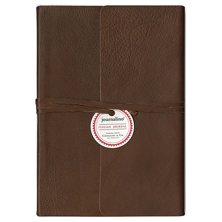 Journalino Slim 5x7 Brown Leather Journal