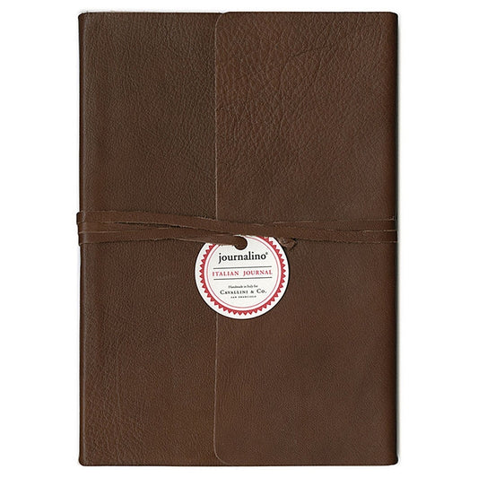 Journalino Slim 5x7 Brown Leather Journal