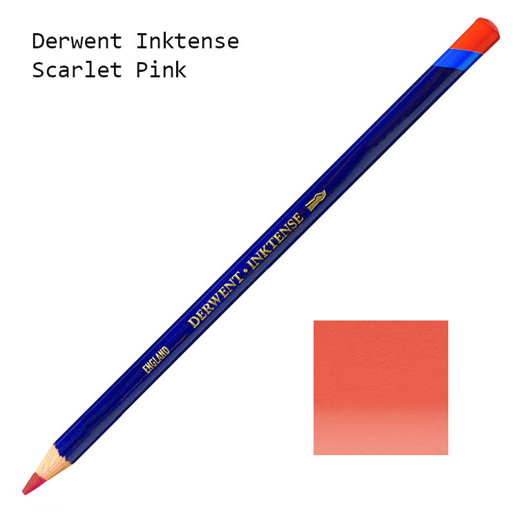 Derwent Inktense Pencil Scarlet Pink
