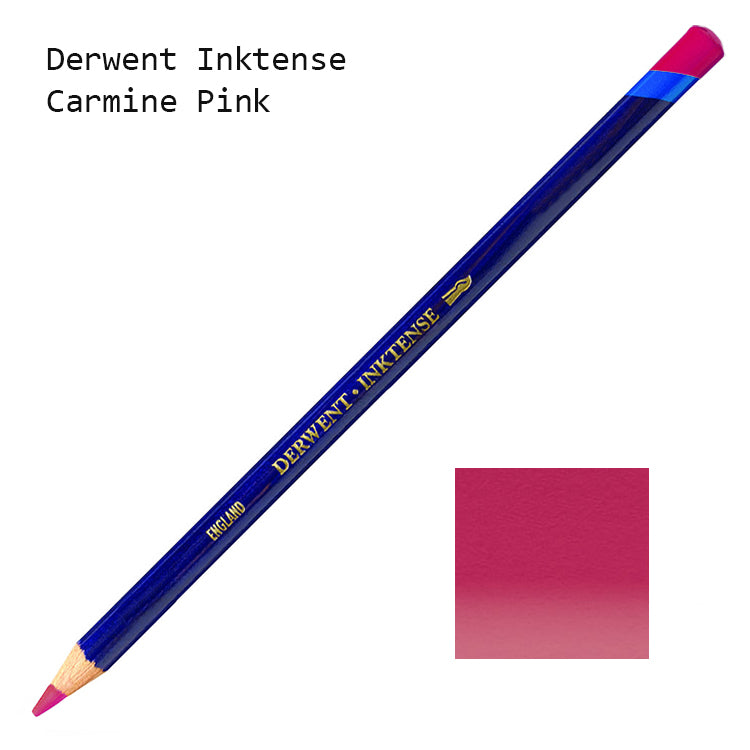 Derwent Inktense Pencil Carmine Pink