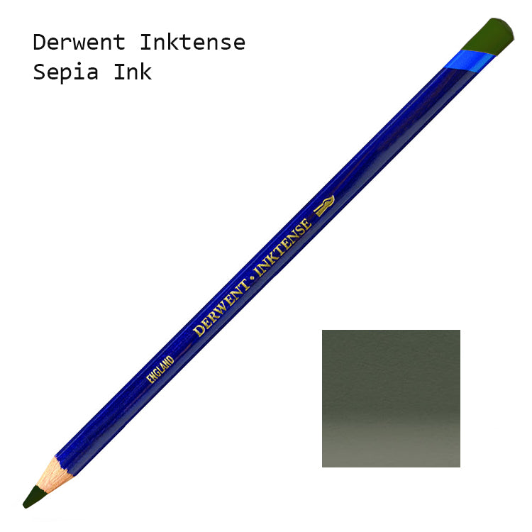 Derwent Inktense Pencil Sepia Ink