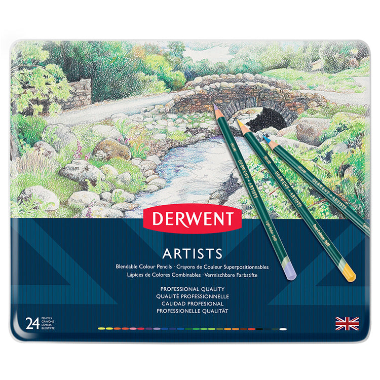 Derwent Artist Pencil 24 Set Tin