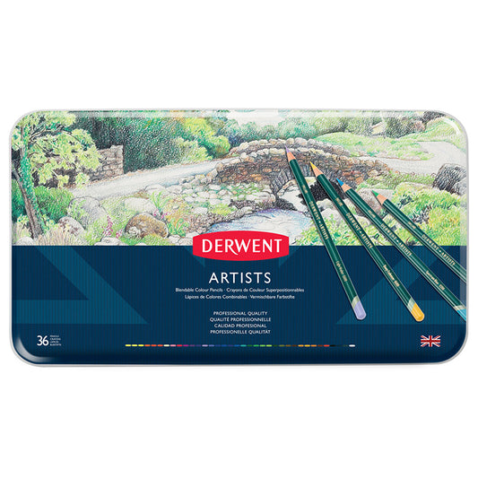 Derwent Artist Pencil 36 Set Tin