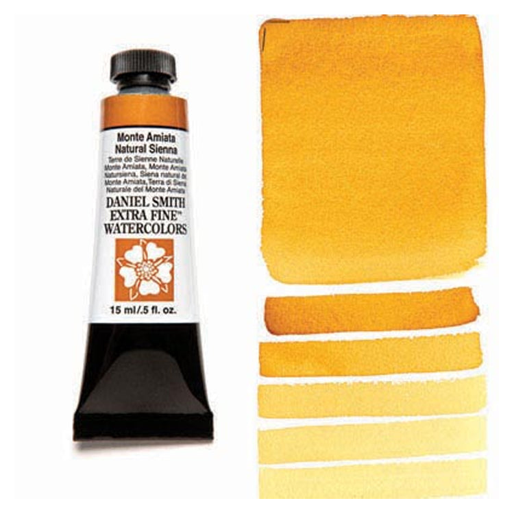Daniel Smith Extra Fine Watercolor Natural Sienna 15ml