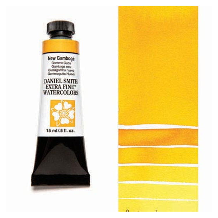Daniel Smith Extra Fine Watercolor New Gamboge 15ml