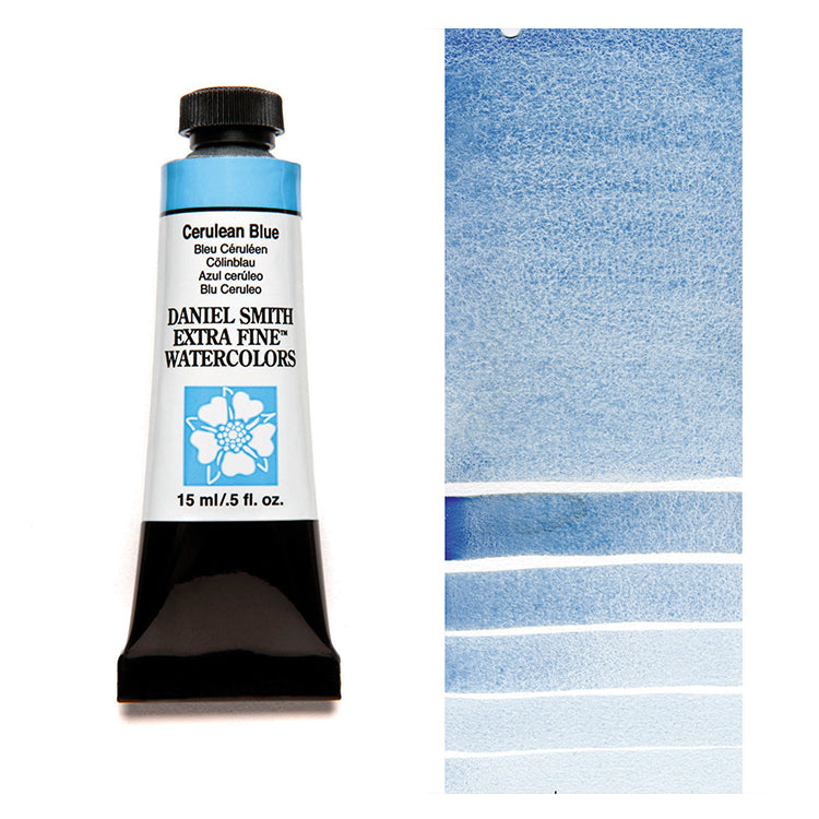 Daniel Smith Extra Fine Watercolor Cerulean Blue 15ml