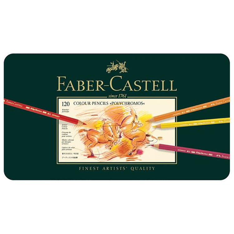 Faber Castell Polychromos Pencil Set Tin of 120