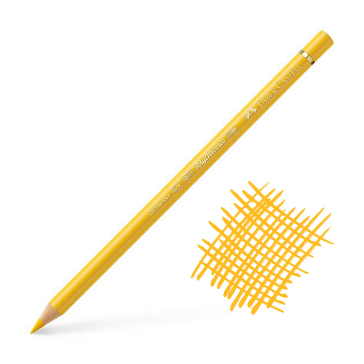 Faber Castell Polychromos Pencil Dark Cadmium Yellow