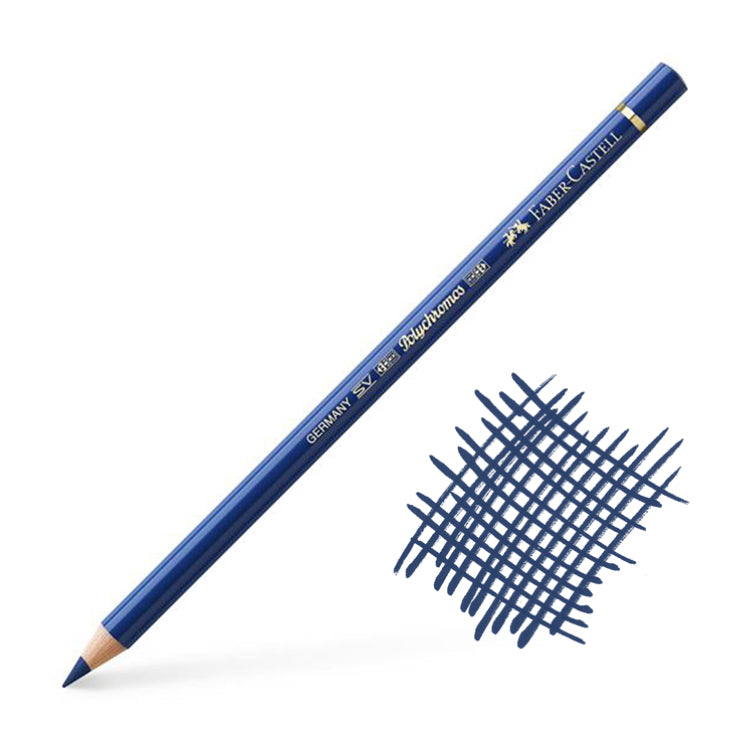Faber Castell Polychromos Pencil Helio Blue Red