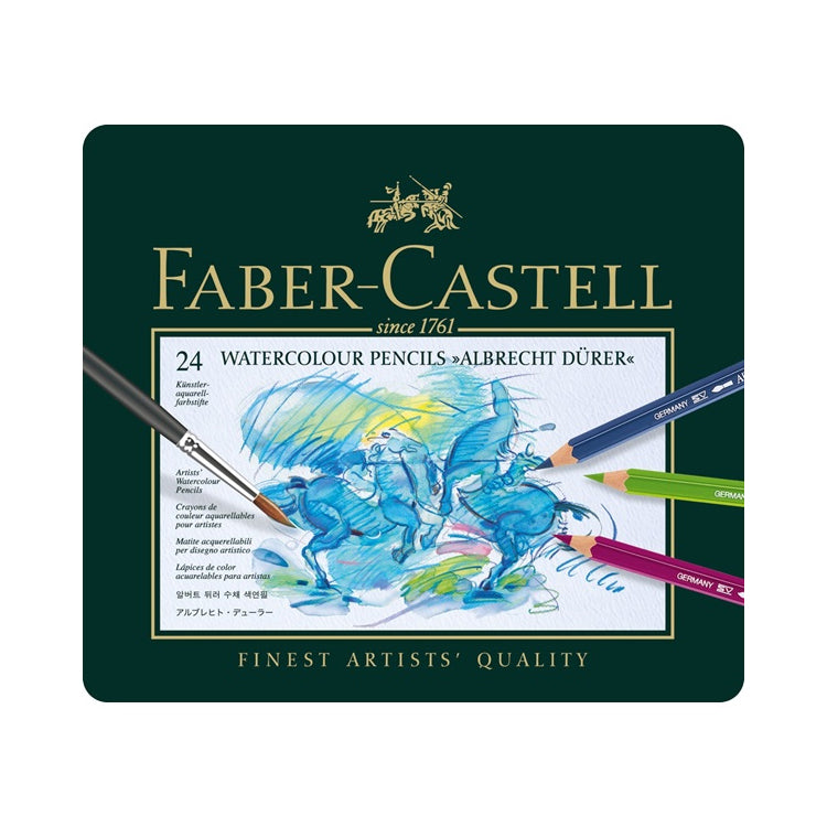 Faber Castell Albrecht Durer Watercolor Pencil Tin 24 Set