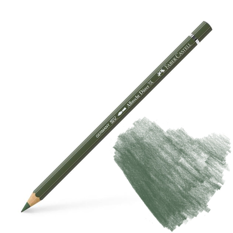 Faber Castell Albrecht Durer Watercolor Pencil 174 Chrome Green Opaque