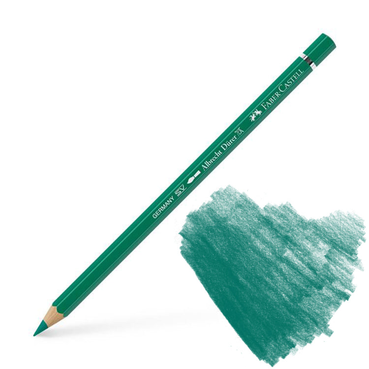 Faber Castell Albrecht Durer Watercolor Pencil 264 Dark Phthalo Green