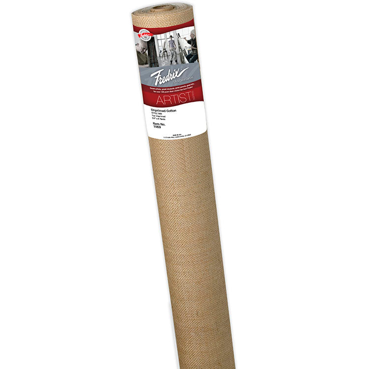 Fredrix Series 568 Raw Cotton Canvas Roll 75in x 6yds