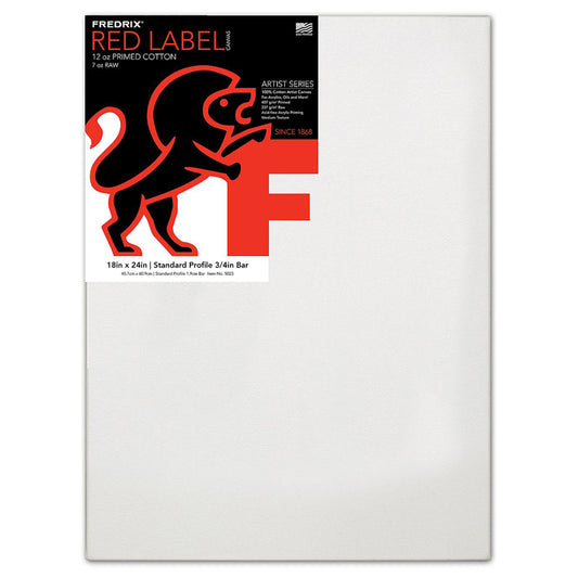 Fredrix Red Label Canvas 18x24