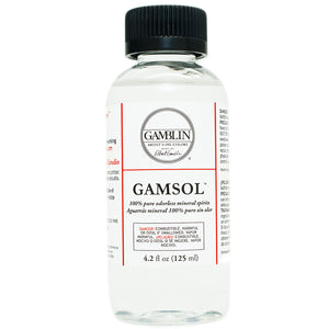 Gamblin Gamsol Odorless Mineral Spirits 4.2 oz